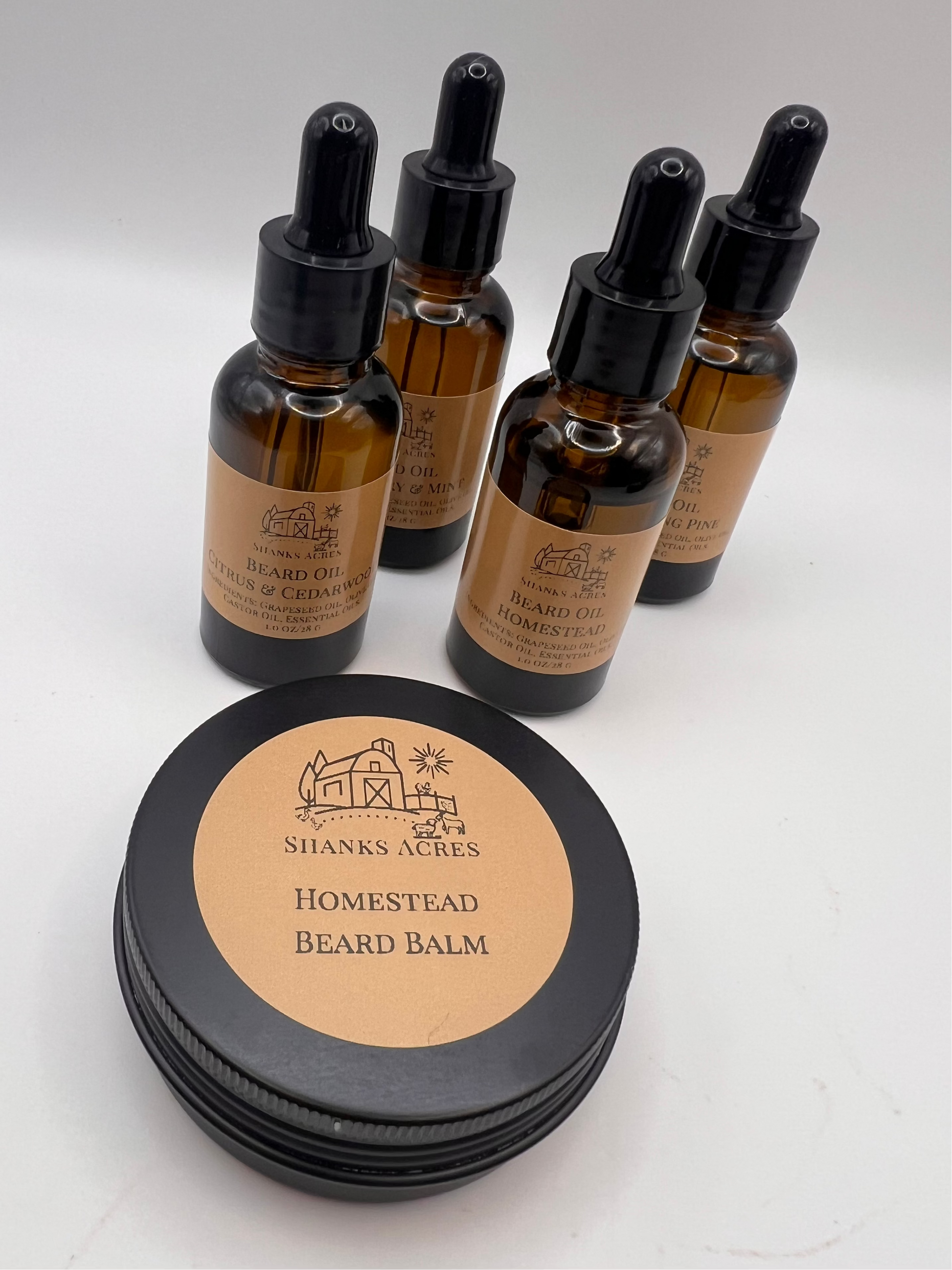H Beard Balm